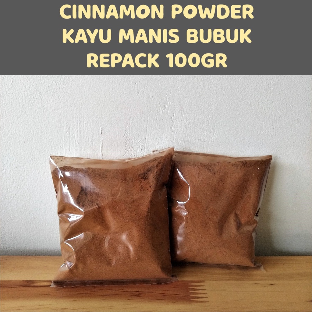 

Cinnamon Powder / Kayu Manis Bubuk Repack 100gr