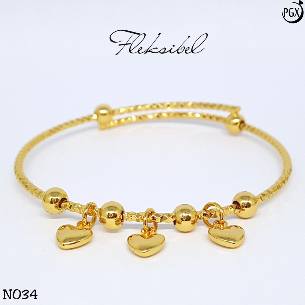 N034 Gelang Bangkok Anak Xuping Yaxiya Perhiasan Lapis N034 Gelang Bangkok Anak Xuping Yaxiya Perhiasan Lapis