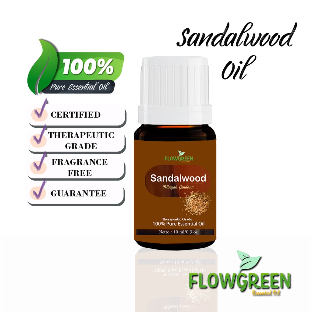 FLOWGREEN SANDALWOOD 100% PURE ESSENTIAL OIL DIFFUSER HUMIDIFIER