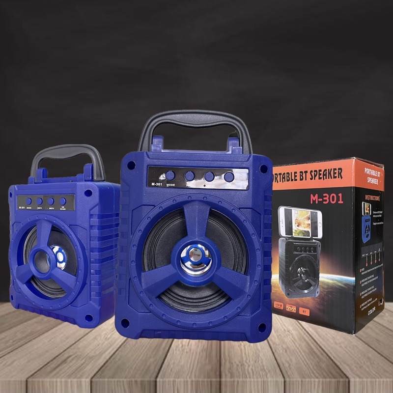 speaker bluetooth M-301 speaker portabel wireles