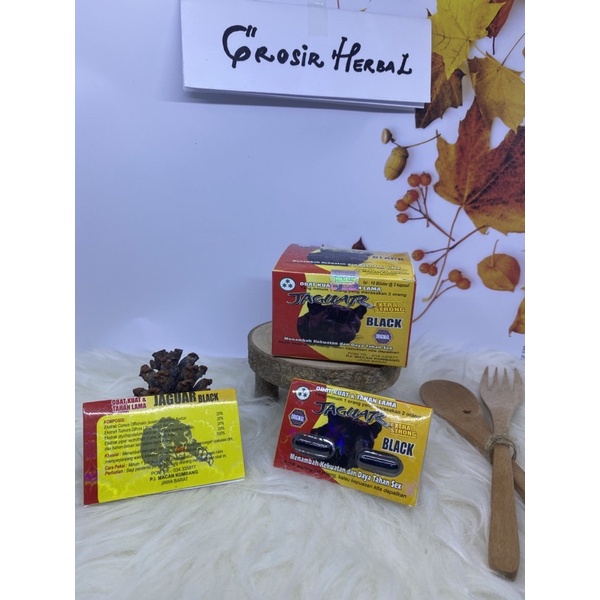 jaguar black kapsul