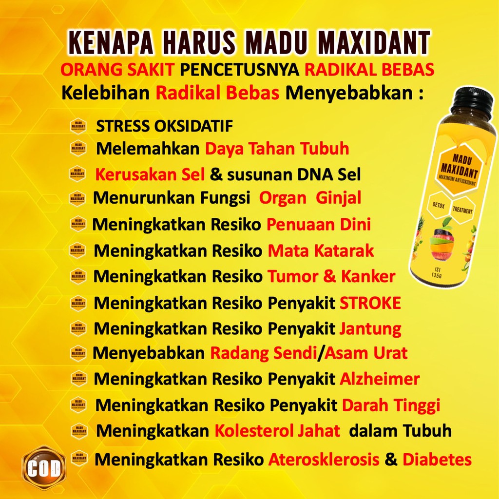 Madu Maxidant Almahaz 154 GR Madu Asli Madu Murni Madu Anak Madu Lemon