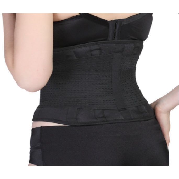 Waist Trainer Belt / Waist Support Belt Olahraga / Gym Pria / Pelangssing Pinggang Wanita BDS17