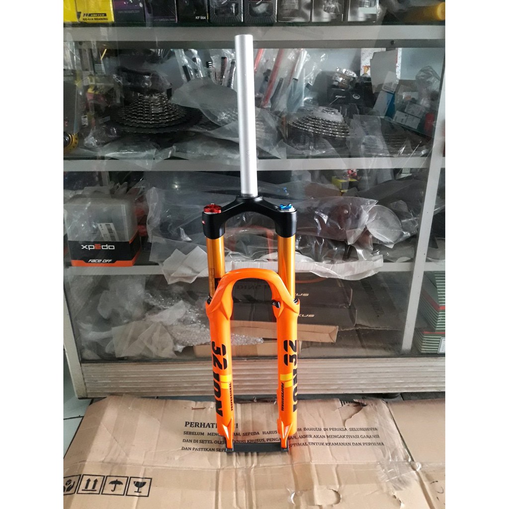 SALE FORK 27.5 ION AIR UD32 ORANGE TRAVEL 120MM