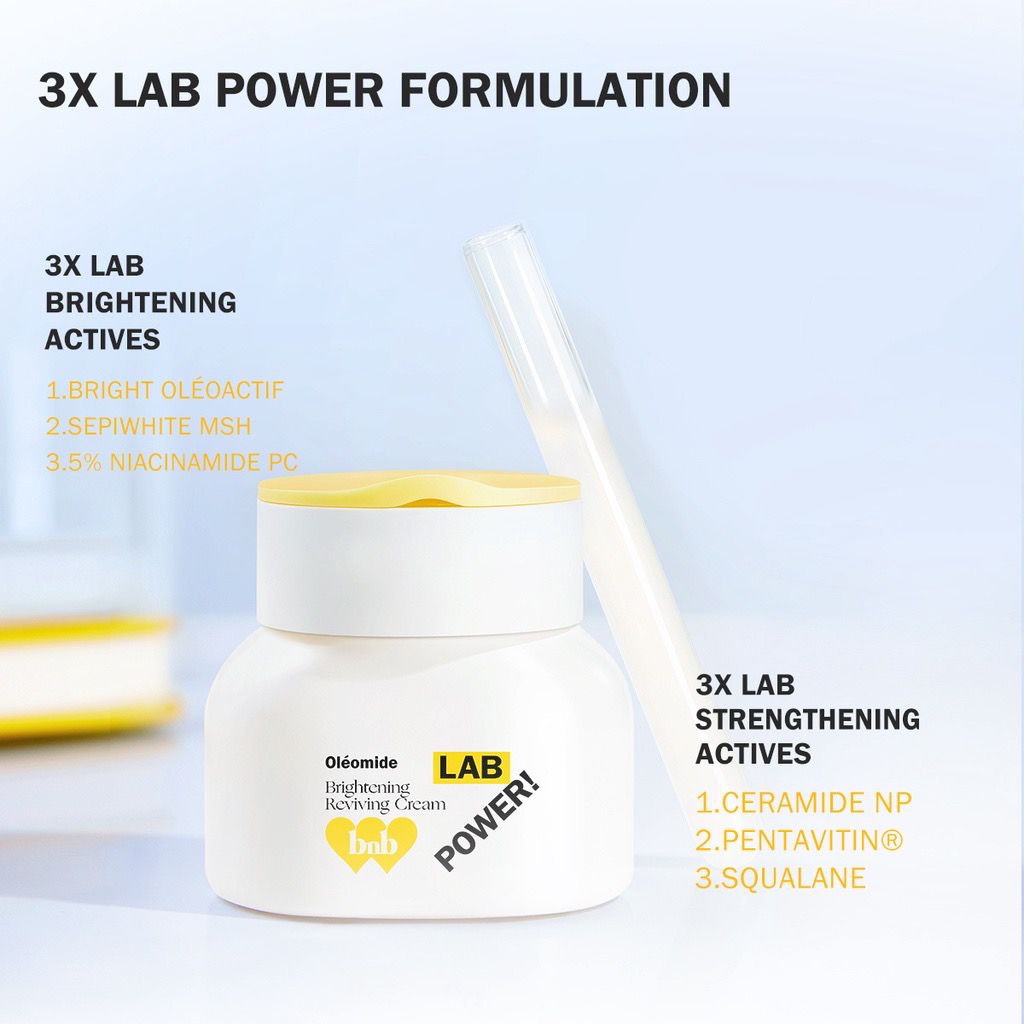 BPOM BNB barenbliss Korea Meta-Glow Lab Power! Oléomide Brightening korea Reviving Cream28 Days Brightening Pemutih Pencerah Wajah