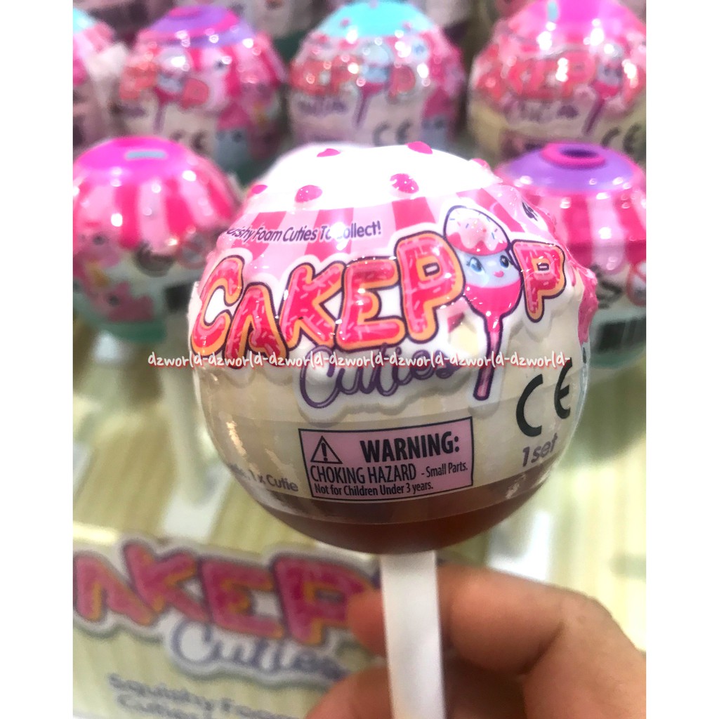 Cakep Pop Cakepop Cuties Mainan Suprise anak Squishy Lol Pikmi Pops