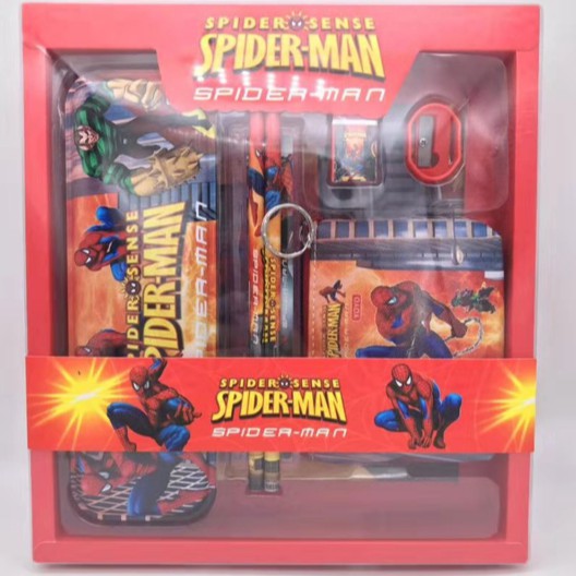 

STUDY SET STATIONERY SET ALAT TULIS SEKOLAH ATK KARAKTER UNICORN/SPIDERMAN/LITTLE PONY/FROZEN 8033A