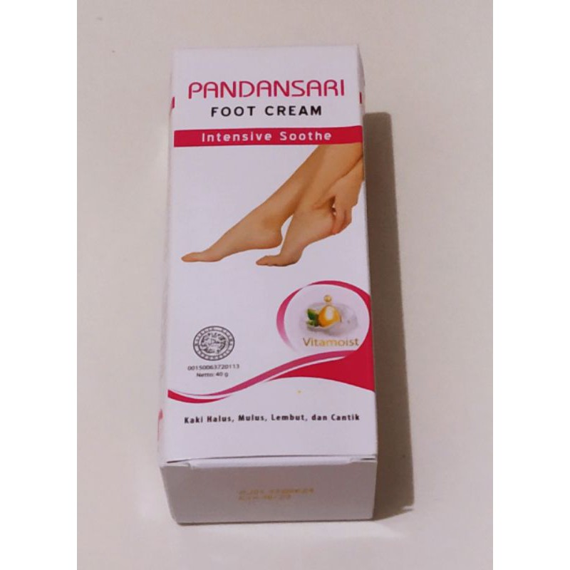 Pandansari Foot Cream 40g Cream untuk kaki pecah²