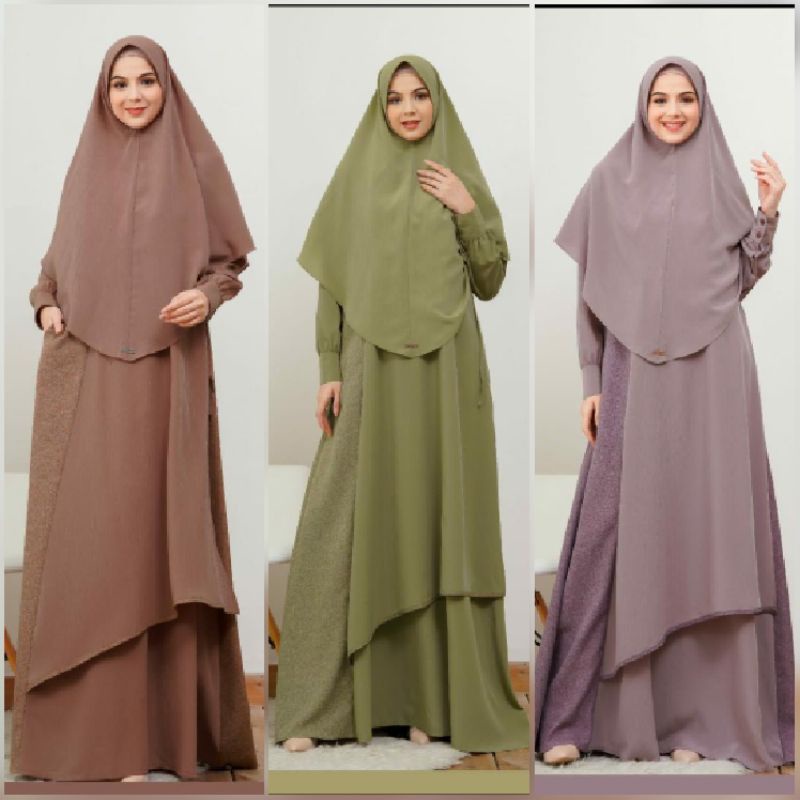 HAITWO// Gamis Haitwo Cresedia 012 Set