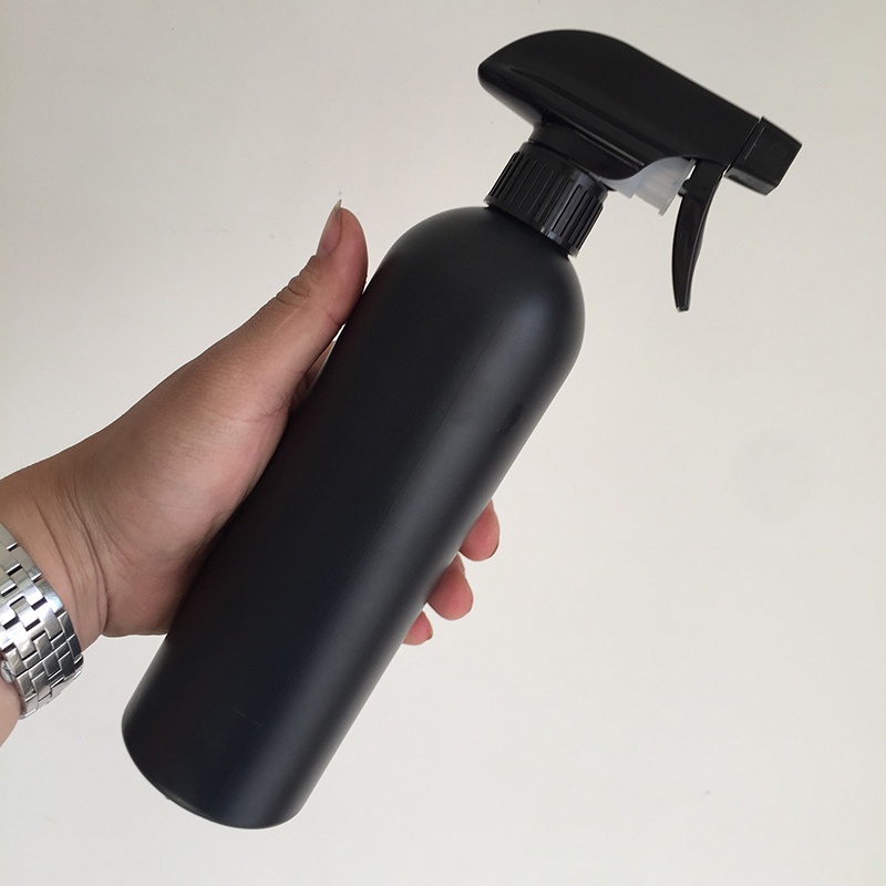 Botol Spray Kosong Multifungsi 500ml Warna Hitam Untuk Alkohol / Disinfektan / Air