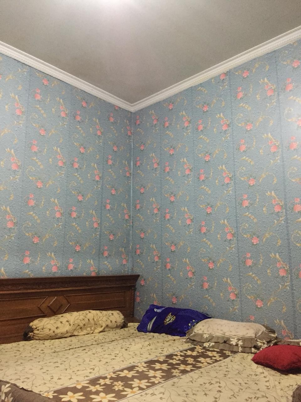 Wallpaper Sticker Dinding-bunga Tosca