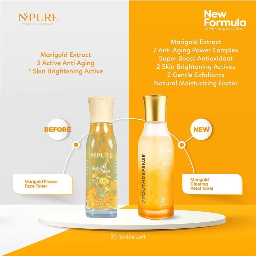 NPURE Marigold Clearing Petal Toner