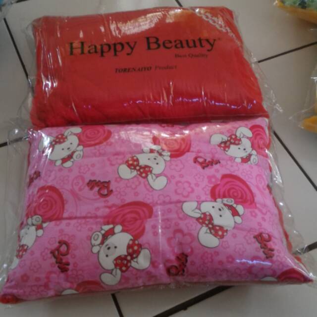 Bantal bluru peang / kotak happy beauty