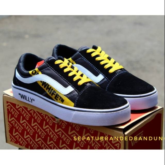 vans x off white harga