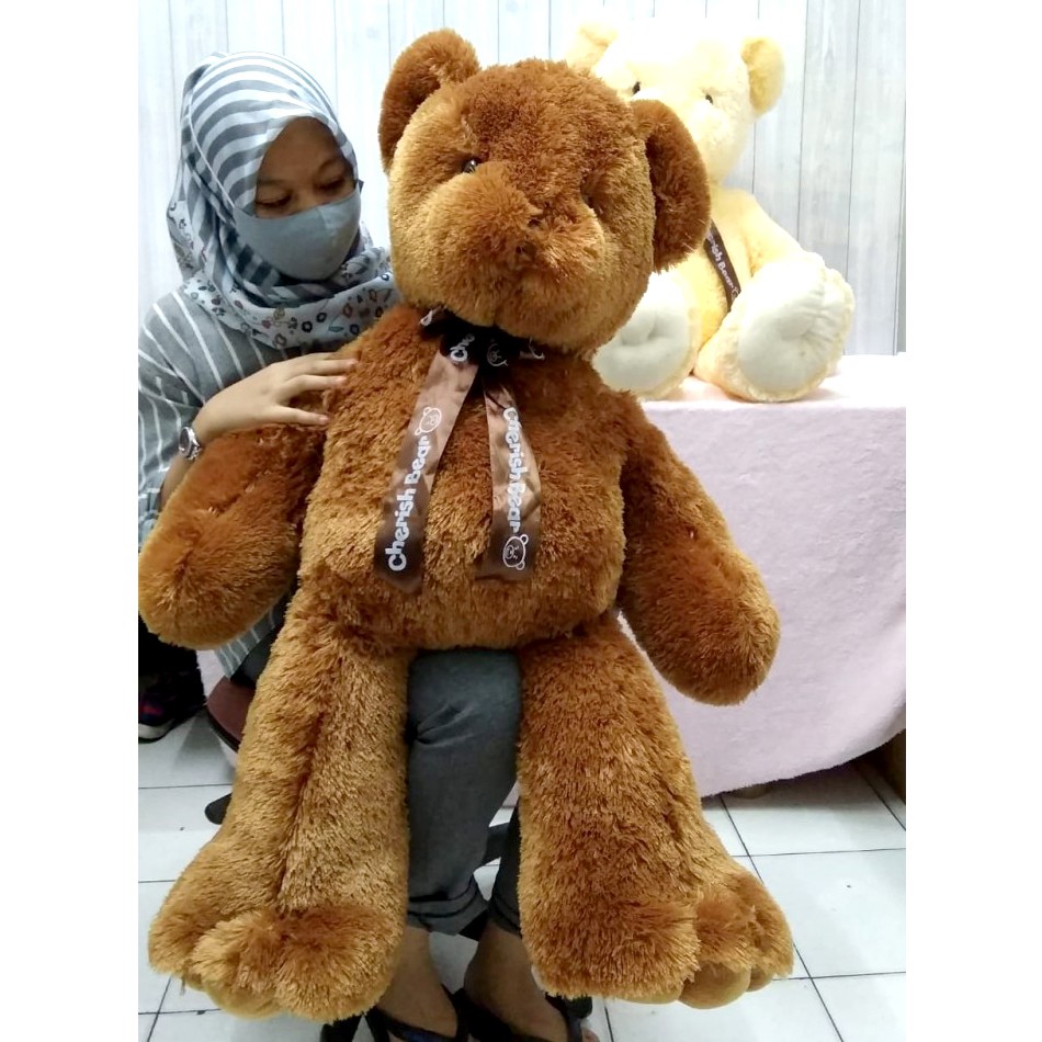 Boneka Teddy Bear Gulifer uk.1meter bahan lembut banget bear beruang tedy kado souvenir guliver