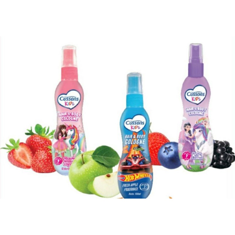 Cussons Kids Hair &amp; Body Cologne 100ml