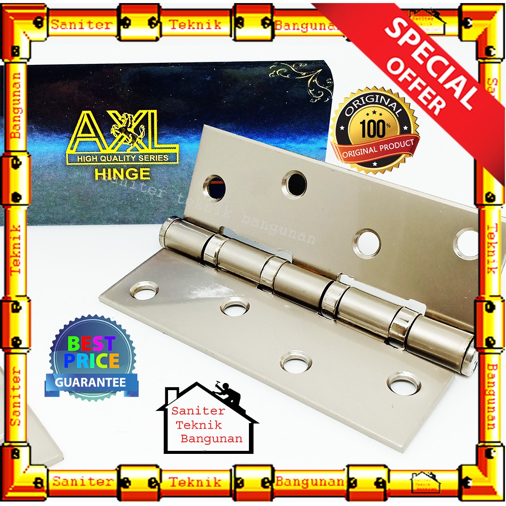 Engsel Pintu Tebal 3&quot; Inch AXL SN