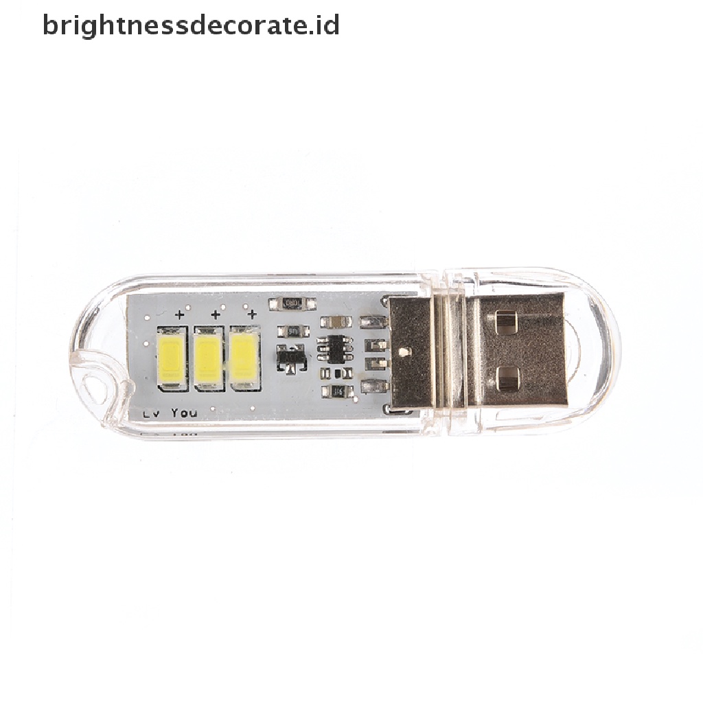 Gantungan Kunci Dengan 3 Lampu led Dan Usb Port