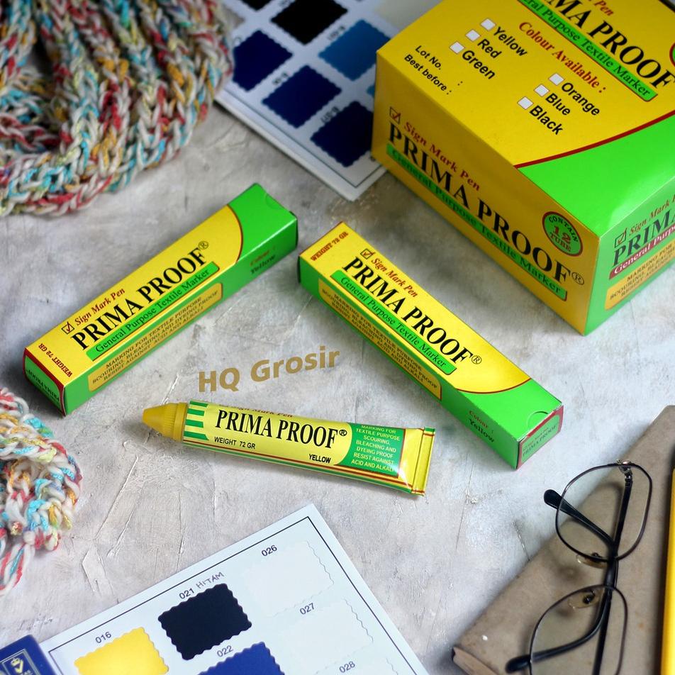 

Ready Ekonomis Sign Mark Pen Prima Proof / Spidol Kain Textile