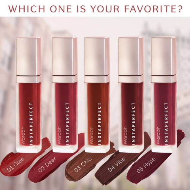 Wardah Instaperfect Matteseter lip matte paint