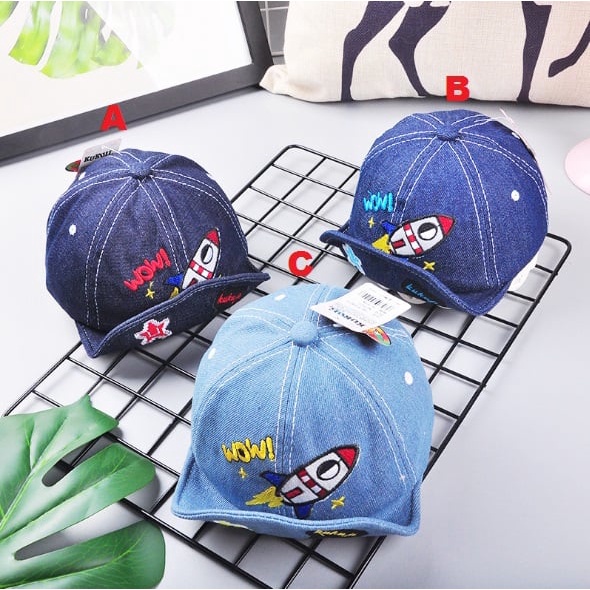 Topi Anak Laki Laki Rocket Jeans