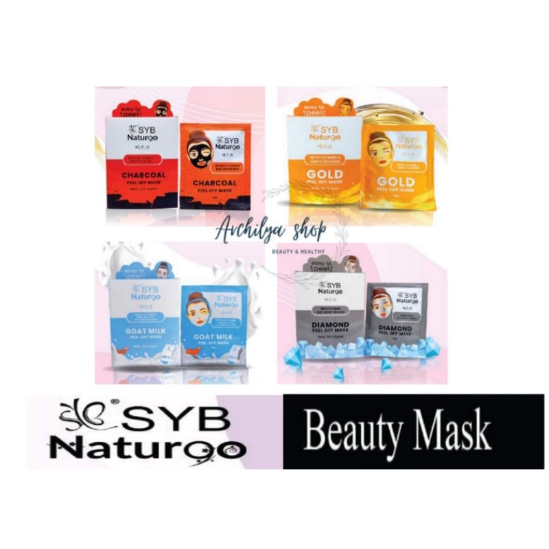 SYB Masker Wajah Naturgo Peel Of Mask 10gr