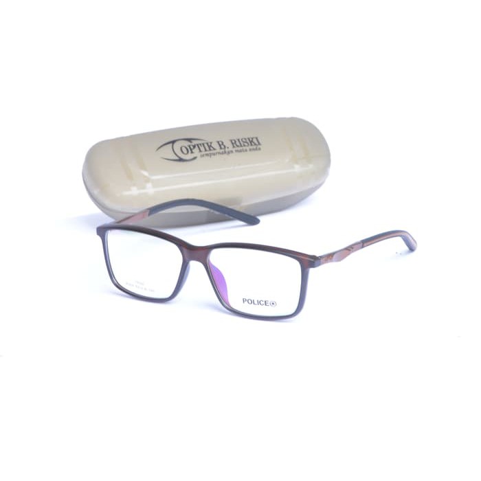 Ready                kacamata minus POLICE 8004 (frame+lensa) pria wanita