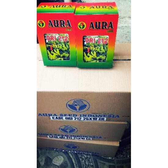 { Premium } -6 >> Benih Cabe Ori 212 Aura Seed ...!!