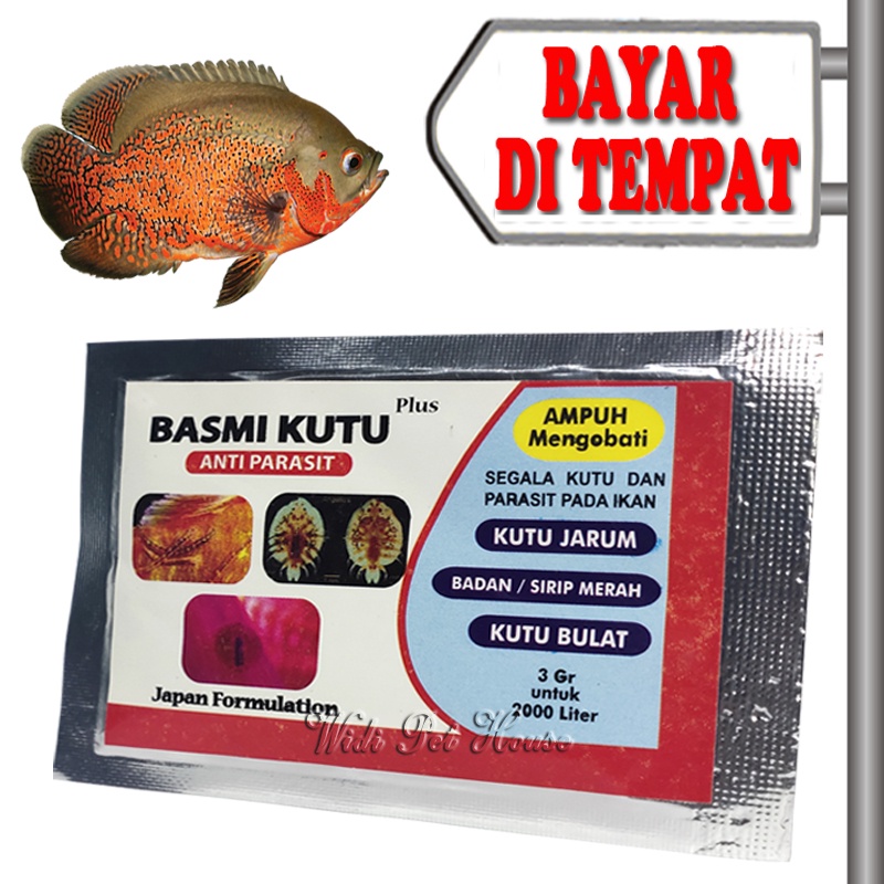 Obat Anti Parasit Ikan Hias Basmi Kutu