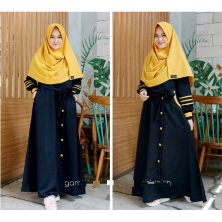 GAMIS SYAKIRA BAJU GAMIS WANITA -BUSANA MUSLIM SYARI -PAKAIAN WANITA - LONG DRESS MUSLIMAH - GAMIS S