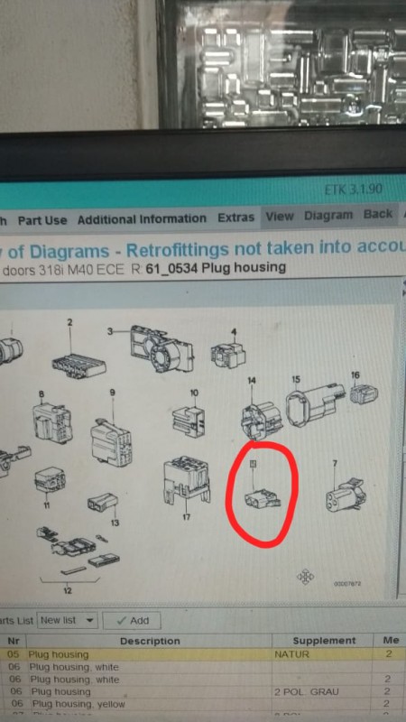 SOKET LAMPU BMW E30 E36