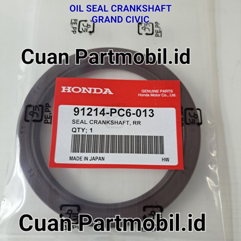 OIL SEAL CRANKSHAFT OIL SEAL KER AS GRAND CIVIC