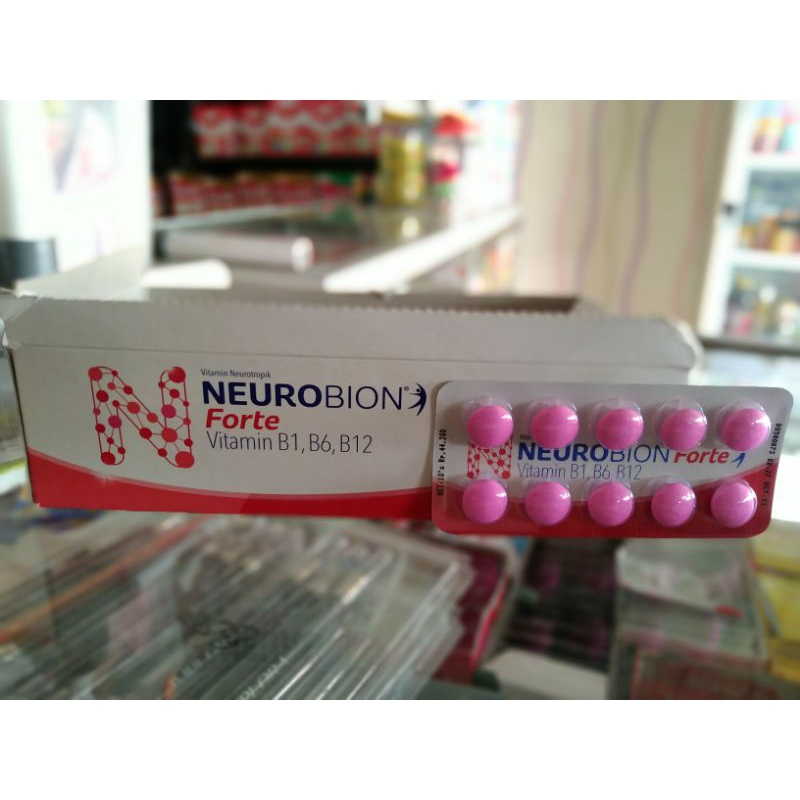 Neurobion forte 10 tablet/ neurobion putih 10 tablet