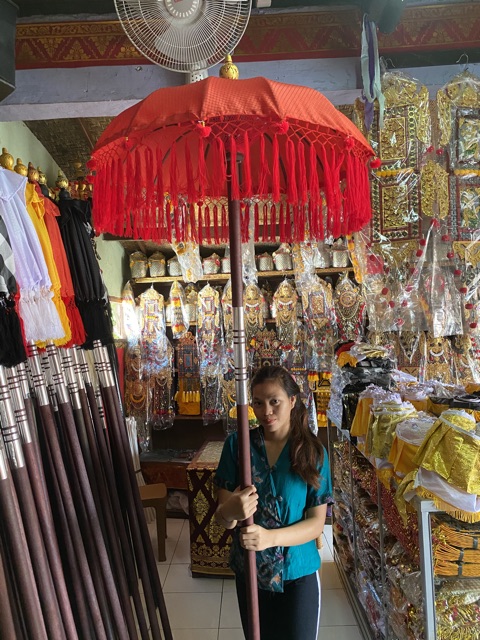 PAYUNG BALI DEKORASI 1METER BERKUALITAS TANPA STIK