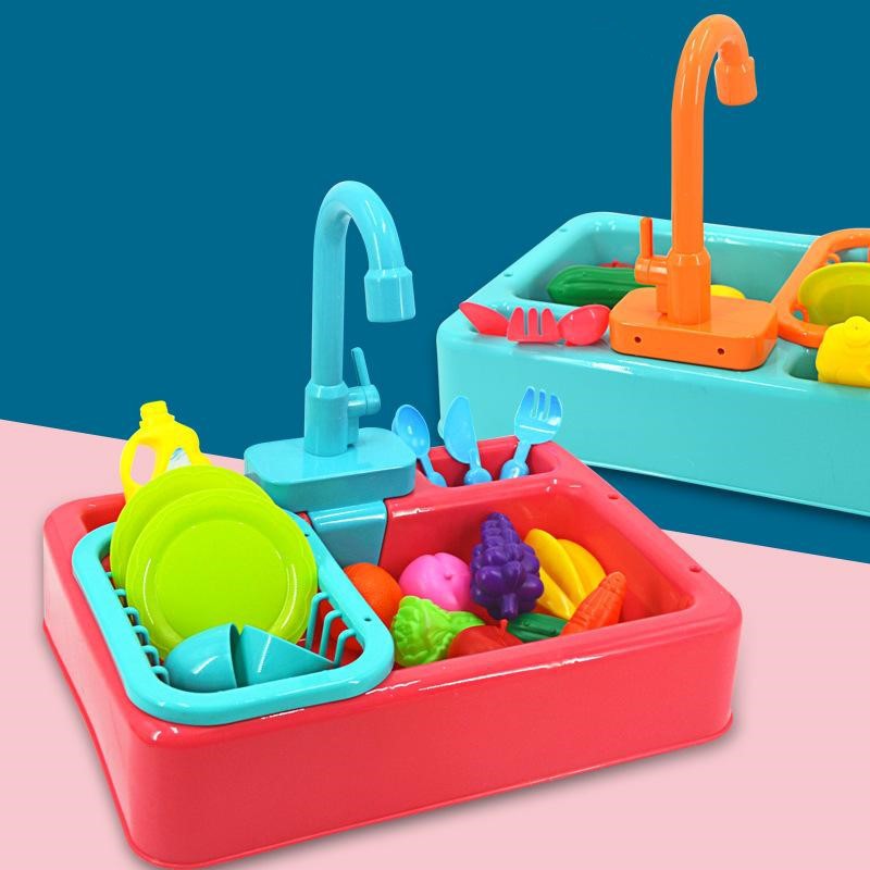 Mainan Anak Cuci Piring - Diswashing kitchen Sink Wastafel Mainan Cuci Piring Mainan Edukasi Anak