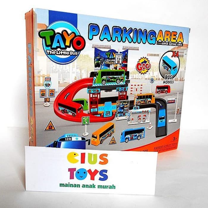Trend - mainan mobil TAYO PARKING AREA - [DNY]