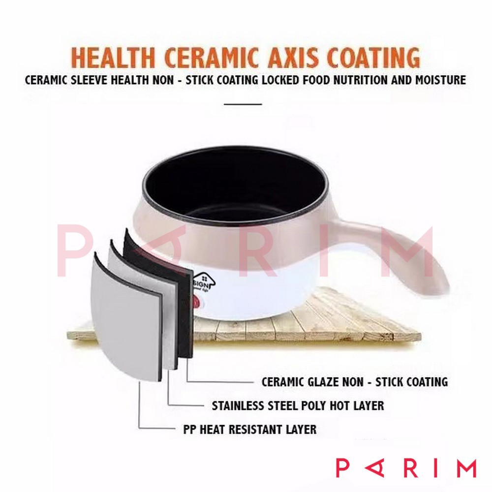 PARIM PANCI ELEKTRIK Electric Fry Pan Multifungsi PANCI BAHAN TEFLON PRM-802