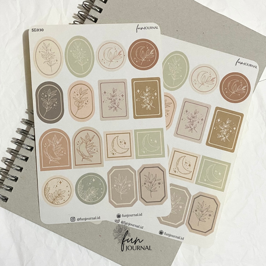 

BLINK PICTURE IN FRAME STICKER STIKER SHEET UNTUK JOURNAL JURNAL PLANNING PLANNER SCRAPBOOK DIY BUJO
