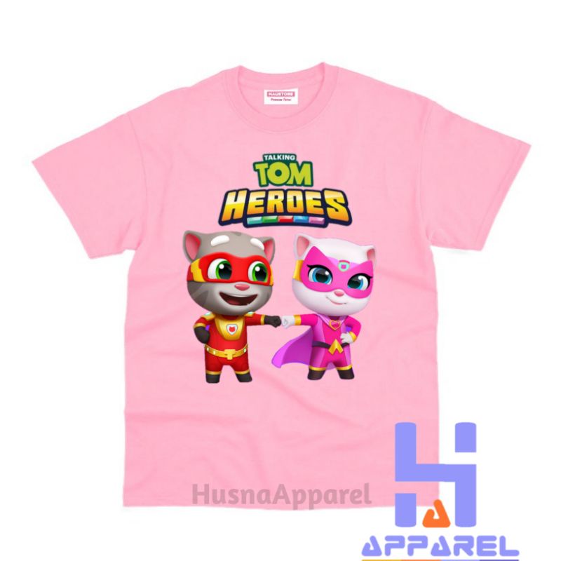 BAJU ANAK KAOS ANAK TALKING TOM HEROES