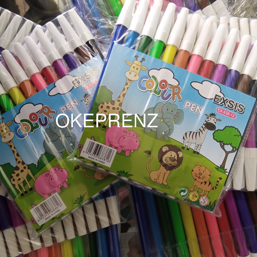 

Spidol kecil 12 warna