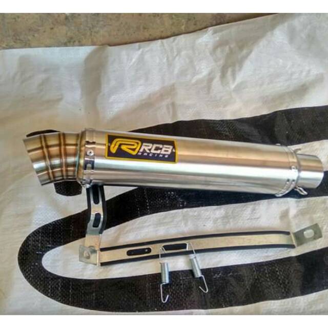 Knalpot rcb corong jumbo.panjang 30cm.inlet 50mm