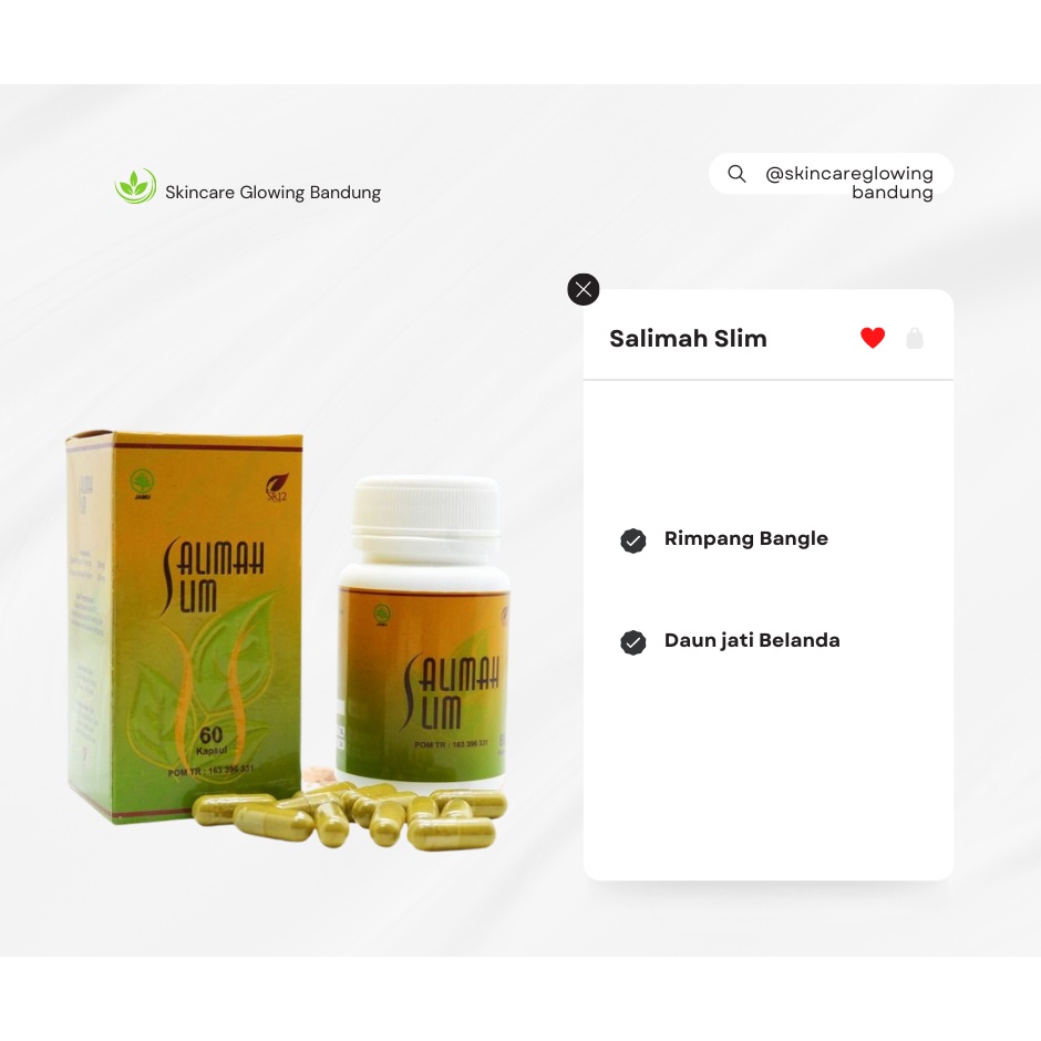 Pelangsing Badan Herbal Alami Obat Diet Penurun Berat Badan Penahan Nafsu Makan Peluntur Lemak Perut Buncit Tanpa Efek Samping