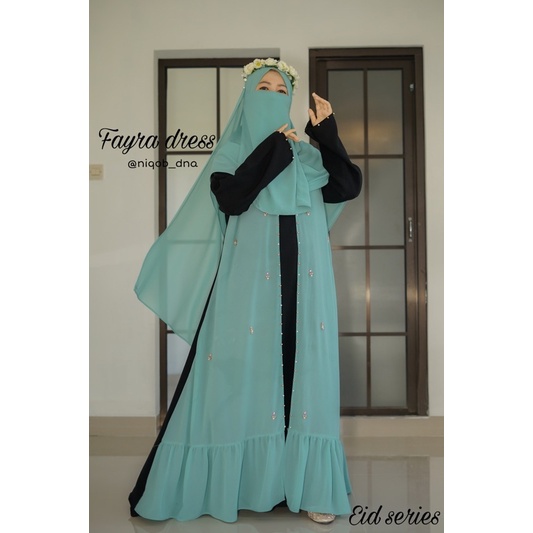 Abaya Bassic Hitam Jetblack Abaya Hitam Abaya Gamis Hitam Gamis Jetblack Abaya terbaru FAYRA DRESS