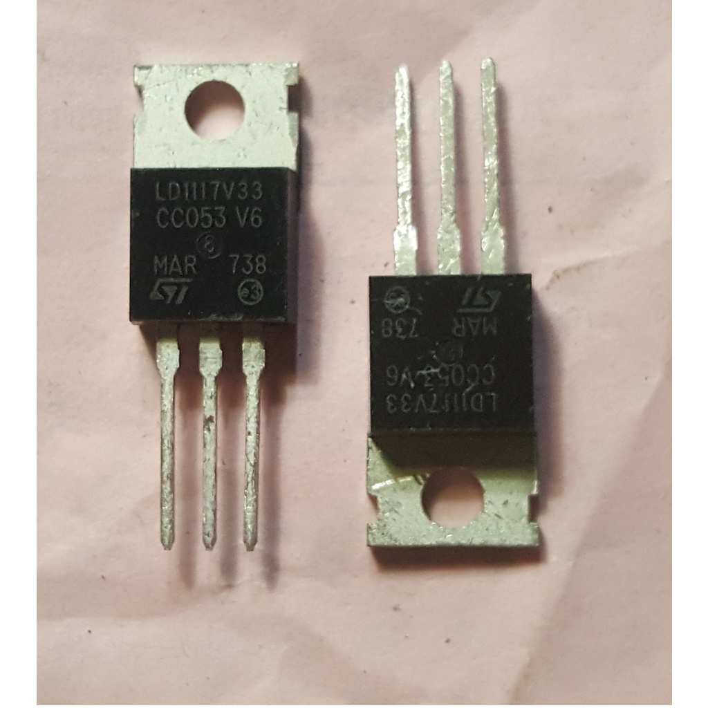 Original Quality LD1117V33 TO-220 LD1117 3.3 LD1117AV33 TO220 3.3V 0.95A Mantabbbbbb