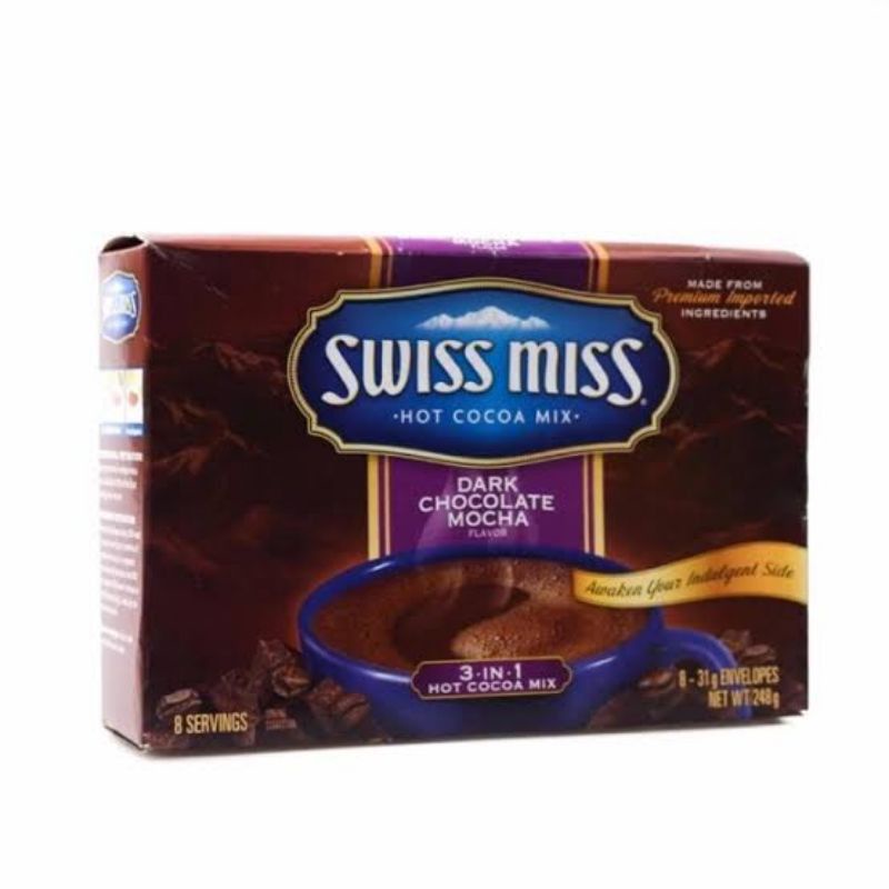 

SWISS MISS DARK CHOCOLATE MOCHA (8sX31g) BOX