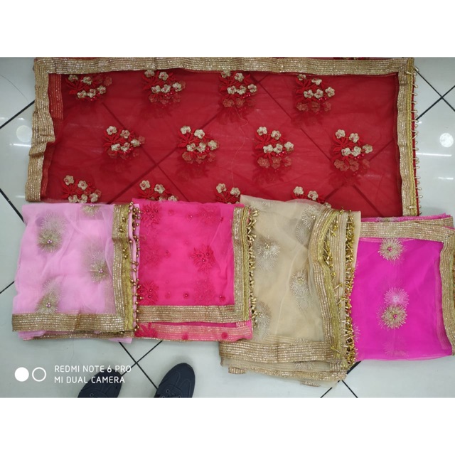 Salendang kerudung krudung hijab pashmina pasmina dupatta panjang nikah india lebar besar