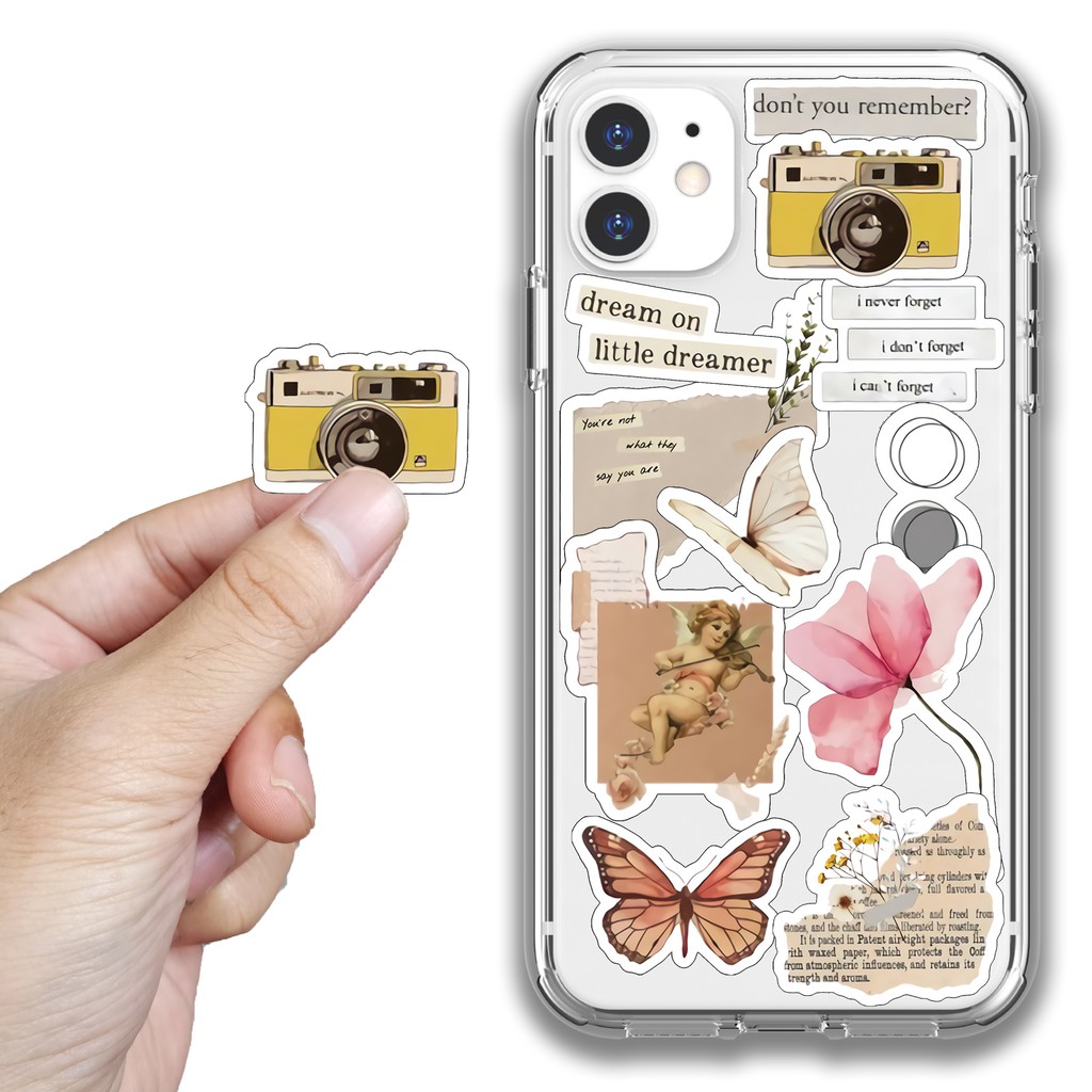 

Sticker Aesthetic Stiker Tumblr Handphone Series Flower (isi 11 pcs)