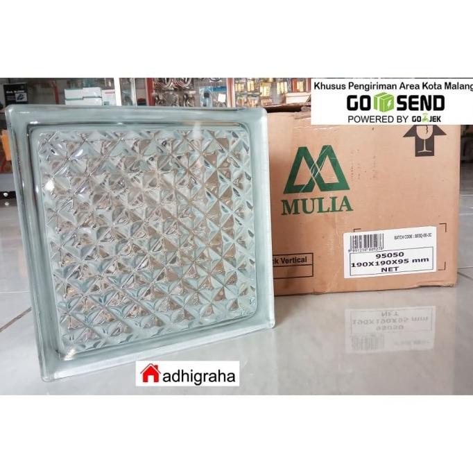 Glass Block Glassblock Net Mulia-6Pcs