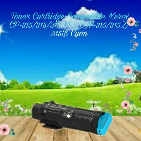 Toner Cartridge Compatible Xerox CP315 CP318 CM315 CP315DW CM315B CM315Z CP-315 318 CM-315 Cyan