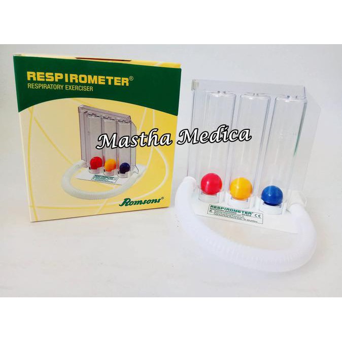 Triflow Spirometer Respirometer Incentive Spirometry Fisioterapi Nafas